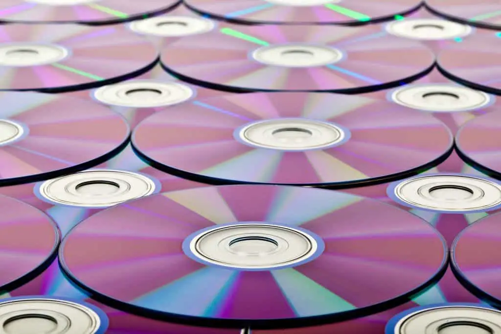 what are CDs/DVDs made out of