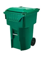 San Diego Green Yard Waste Bin