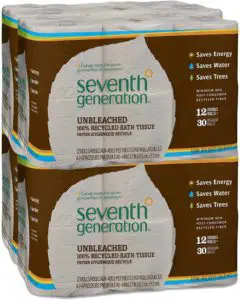 new package of seventh generation paper towels