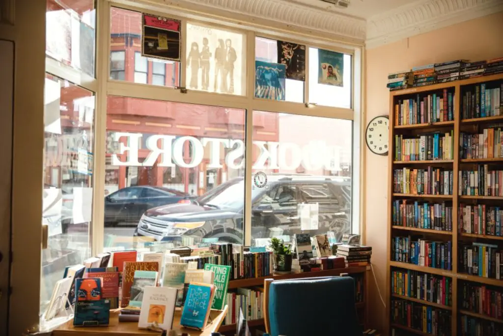 Indie bookstore