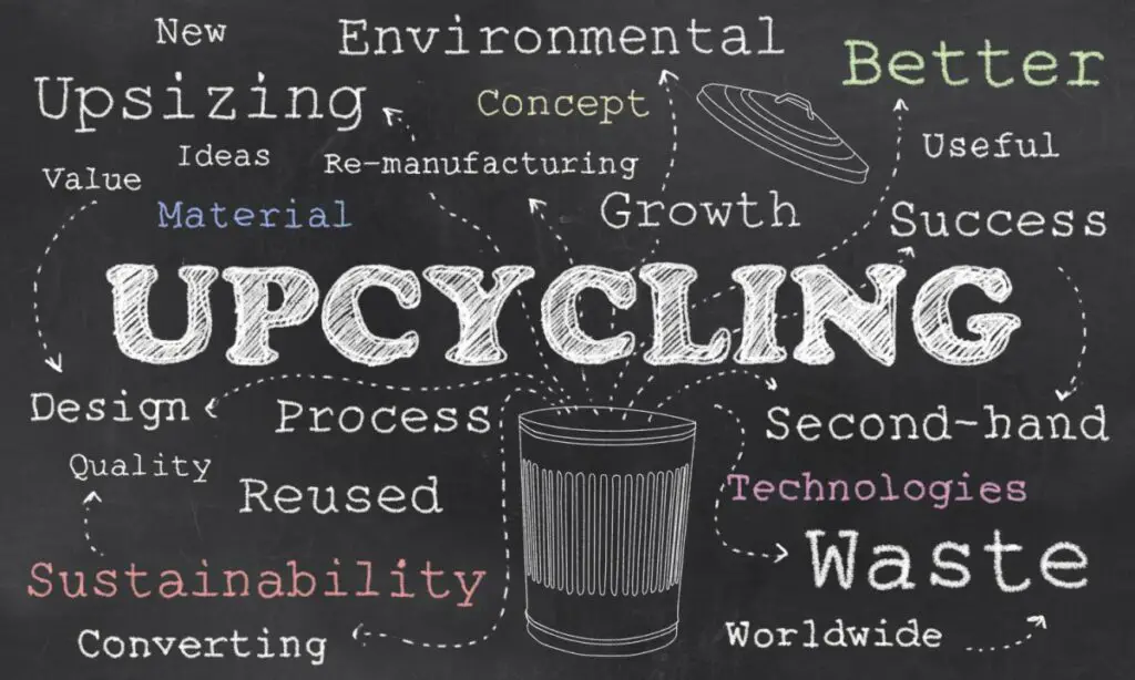Upcycling and the benefits for the environment.